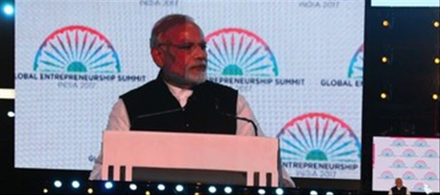 PM Narendra Modi Fantastic Speech At Global Entrepreneurship Summit 2017